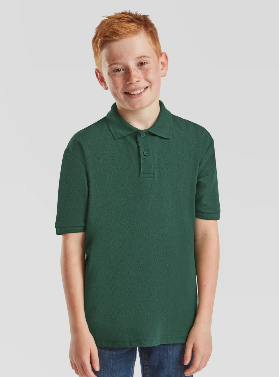 Fruit of the Loom Kids 65/35 Polo