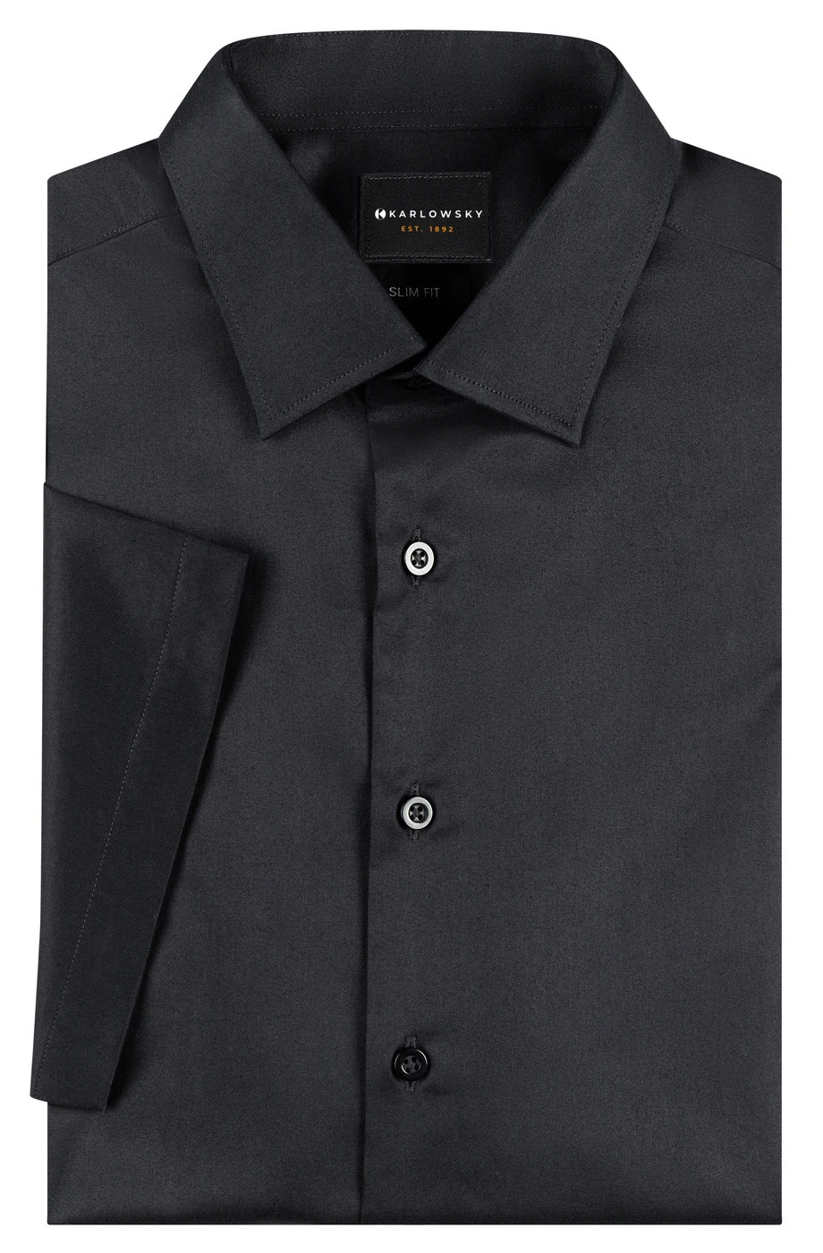 Karlowsky Kurzarm Damenbluse Active-Stretch Slim-Fit