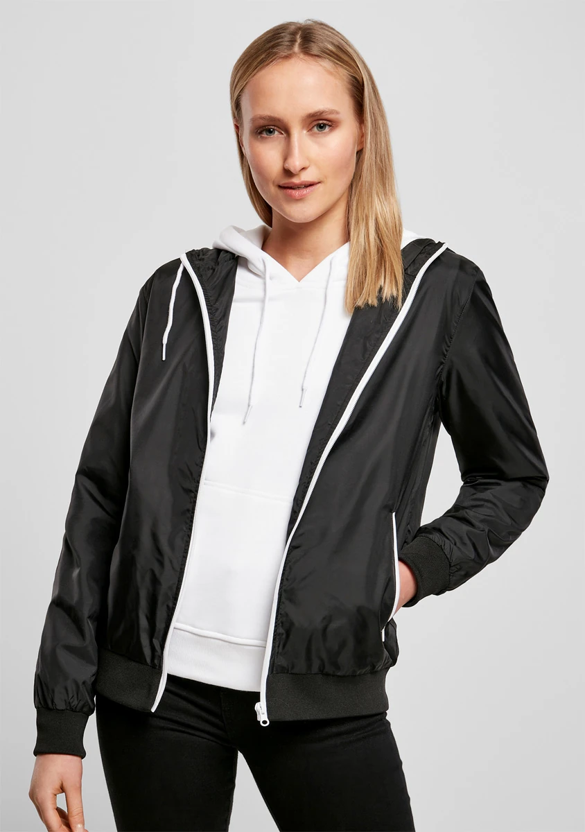 Build Your Brand Ladies Windrunner