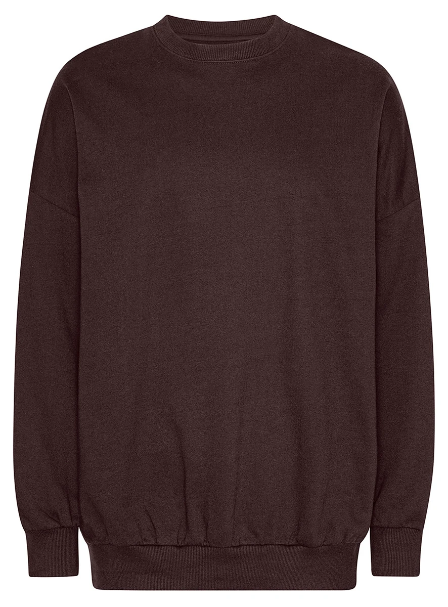 Neutral Oversized Tiger Cotton Sweatshirt