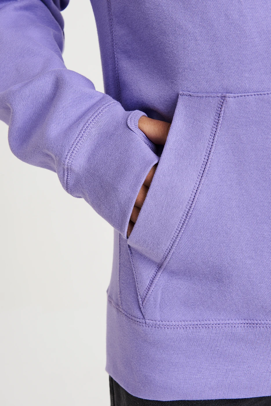 Just Hoods Cross Neck Hoodie Just Hoods Cross Neck Hoodie