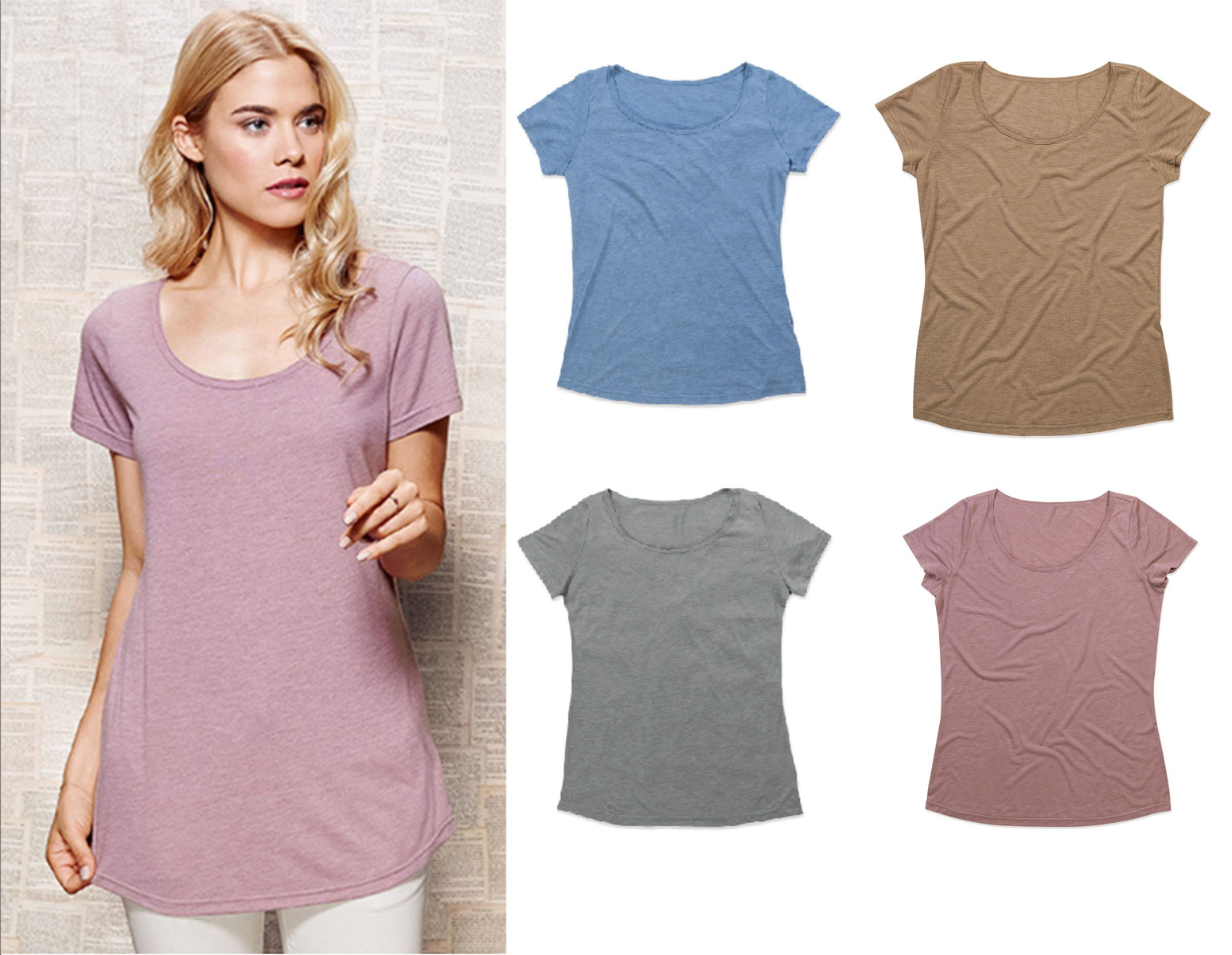 Stedman Women Daisy Oversized Crew Neck