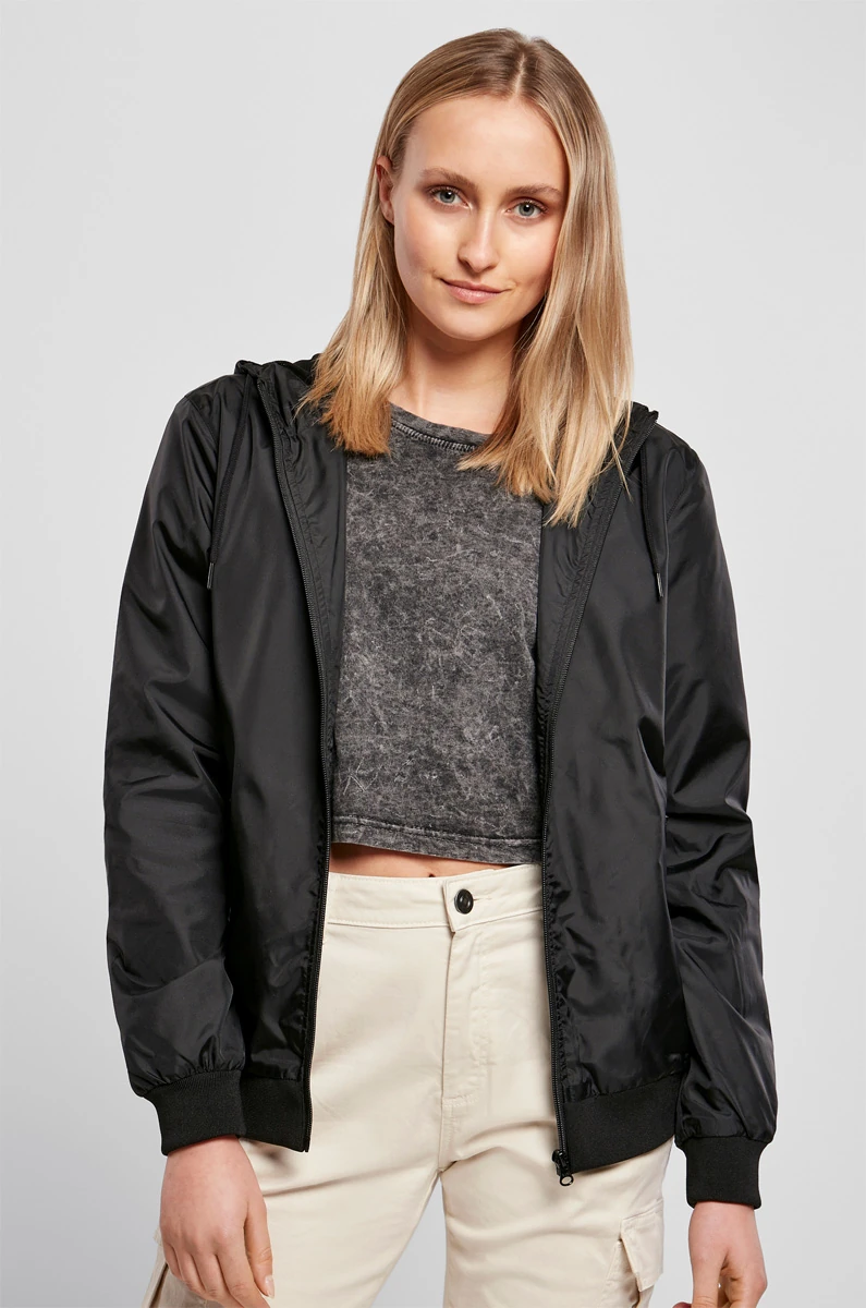 Build Your Brand Ladies Windrunner