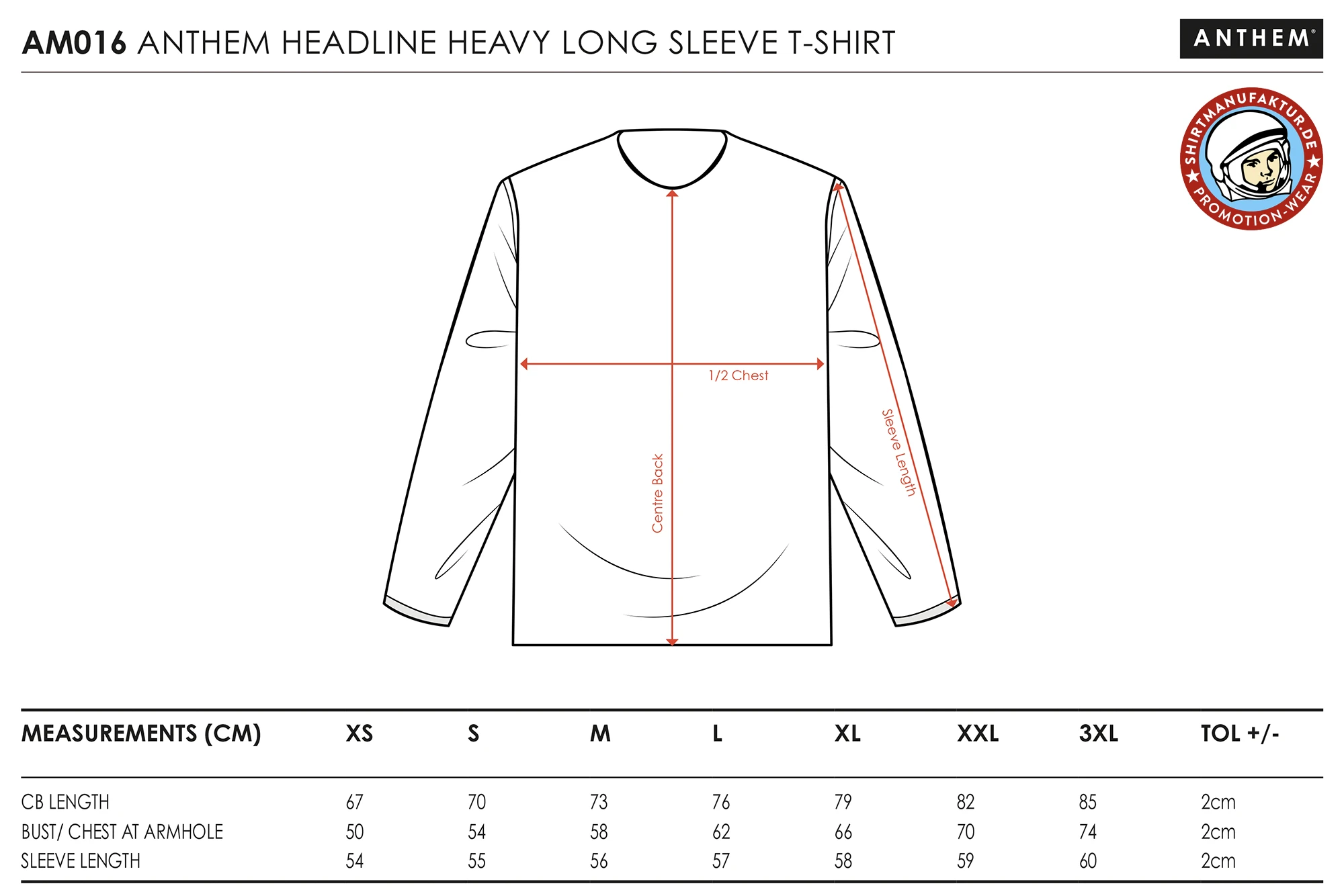 Anthem Headline Heavy Longsleeve