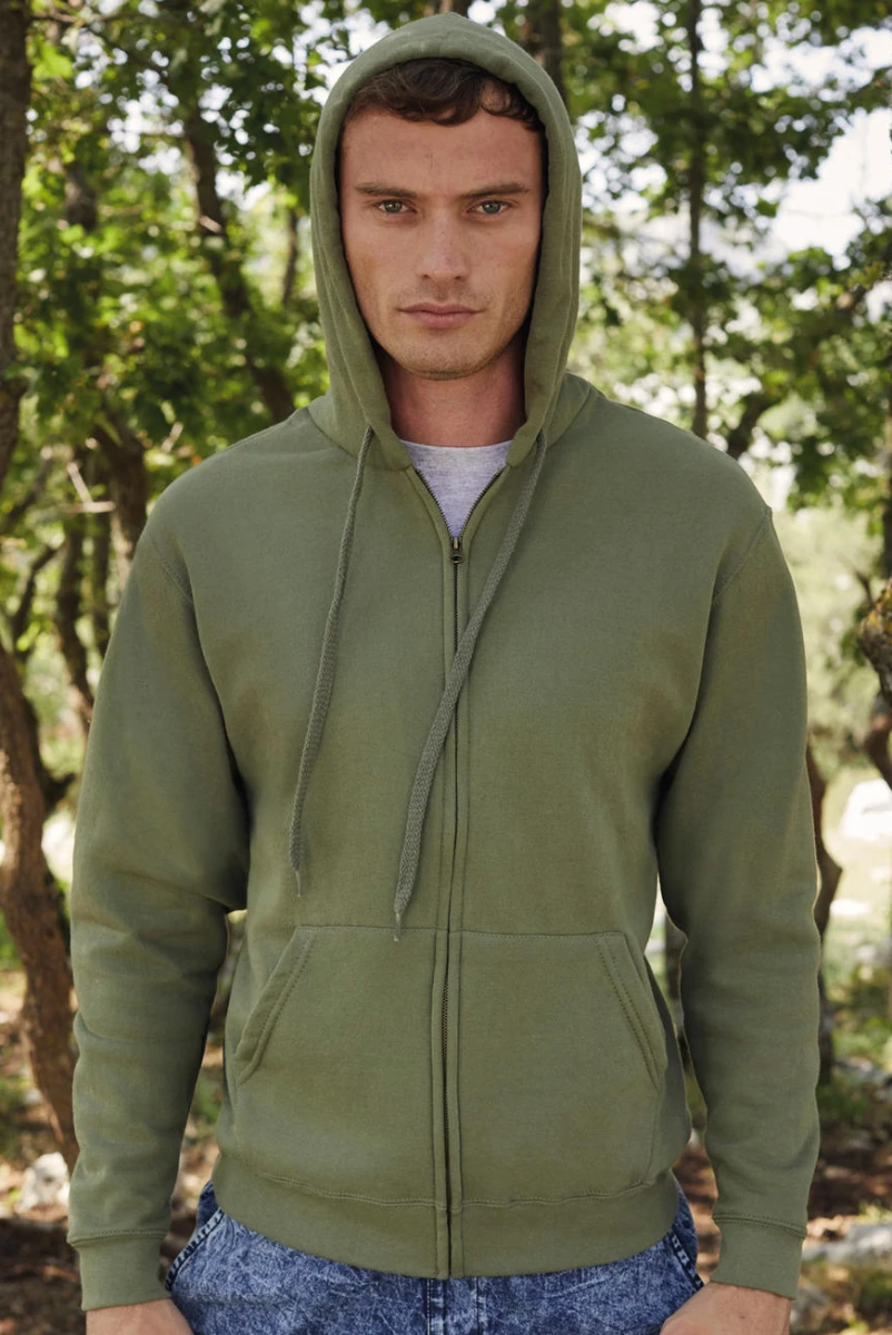 Fruit of the Loom Classic Hooded Sweat Jacket