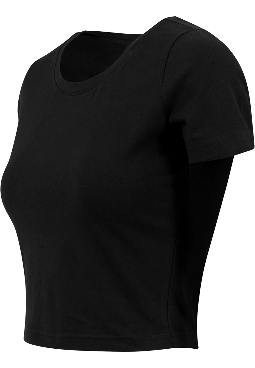 Build Your Brand Ladies Cropped Tee