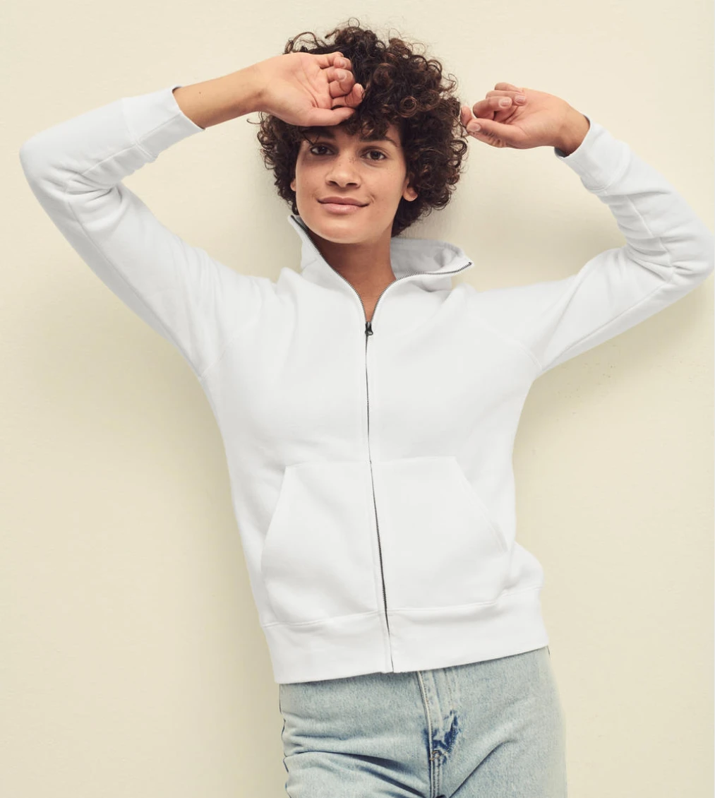 Fruit of the Loom Ladies Premium Sweat Jacket