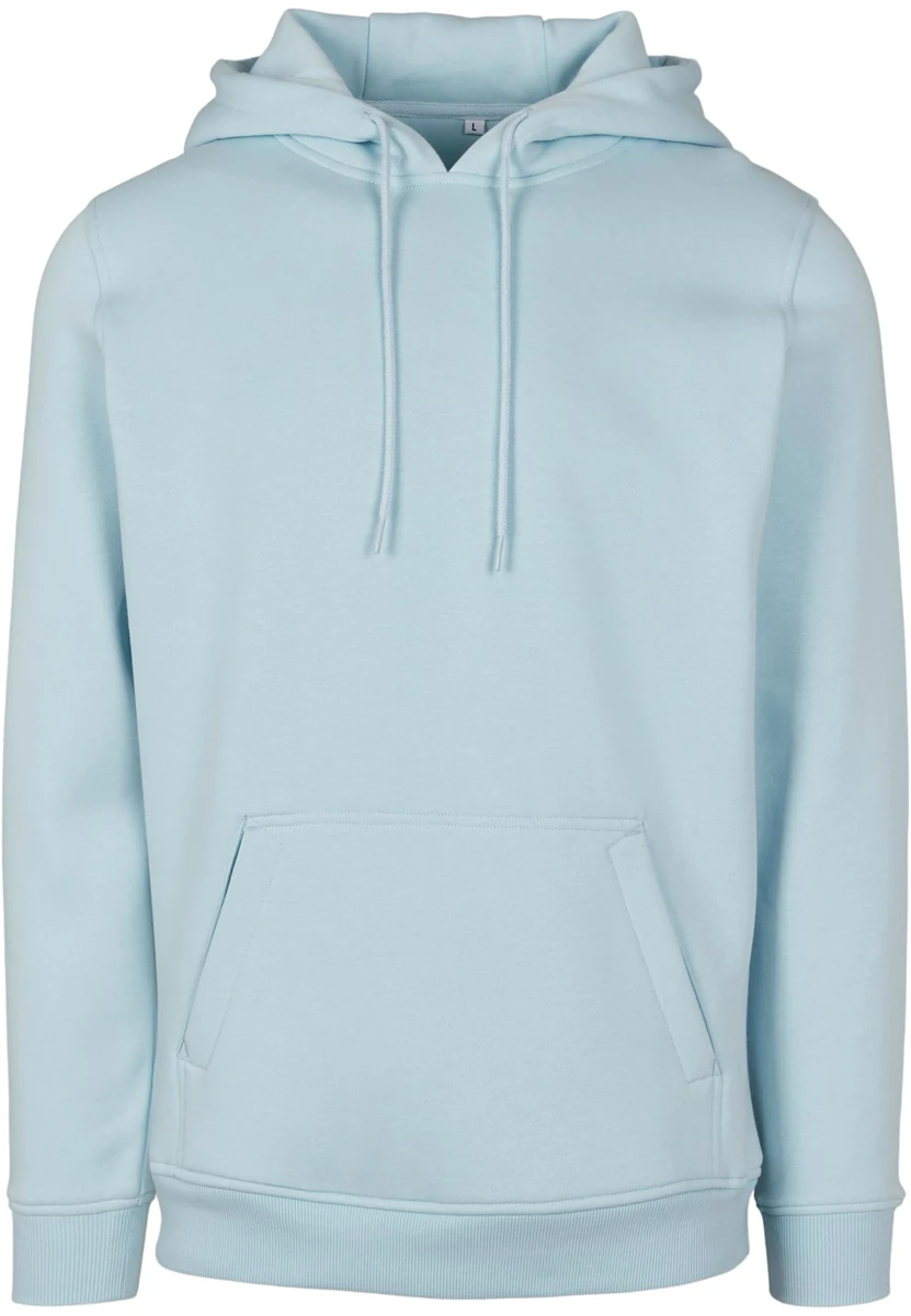 Build Your Brand Heavy Hoody, BY011 ocean blue