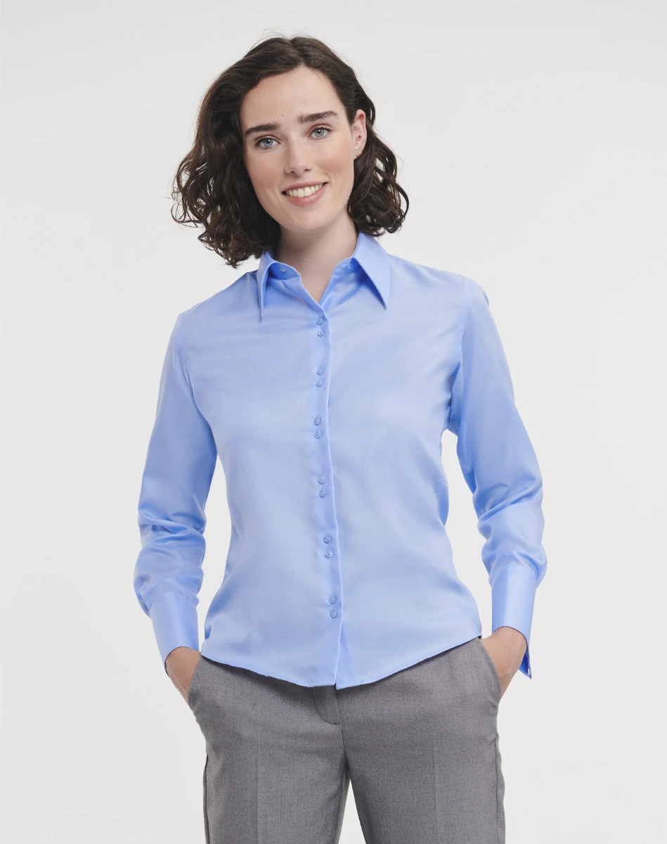 Russell Ladies Ultimate Non-Iron Blouse