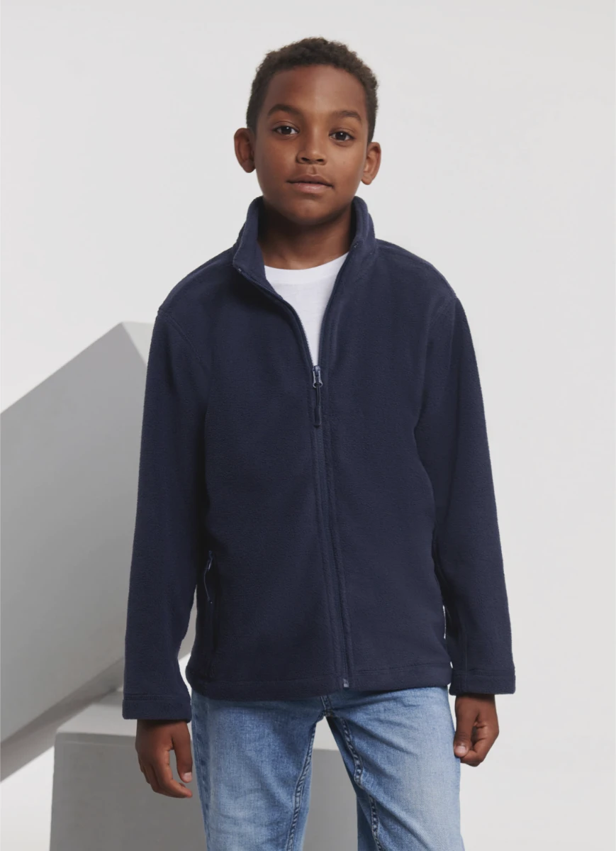 Russell Kids Full Zip Outdoor Fleece