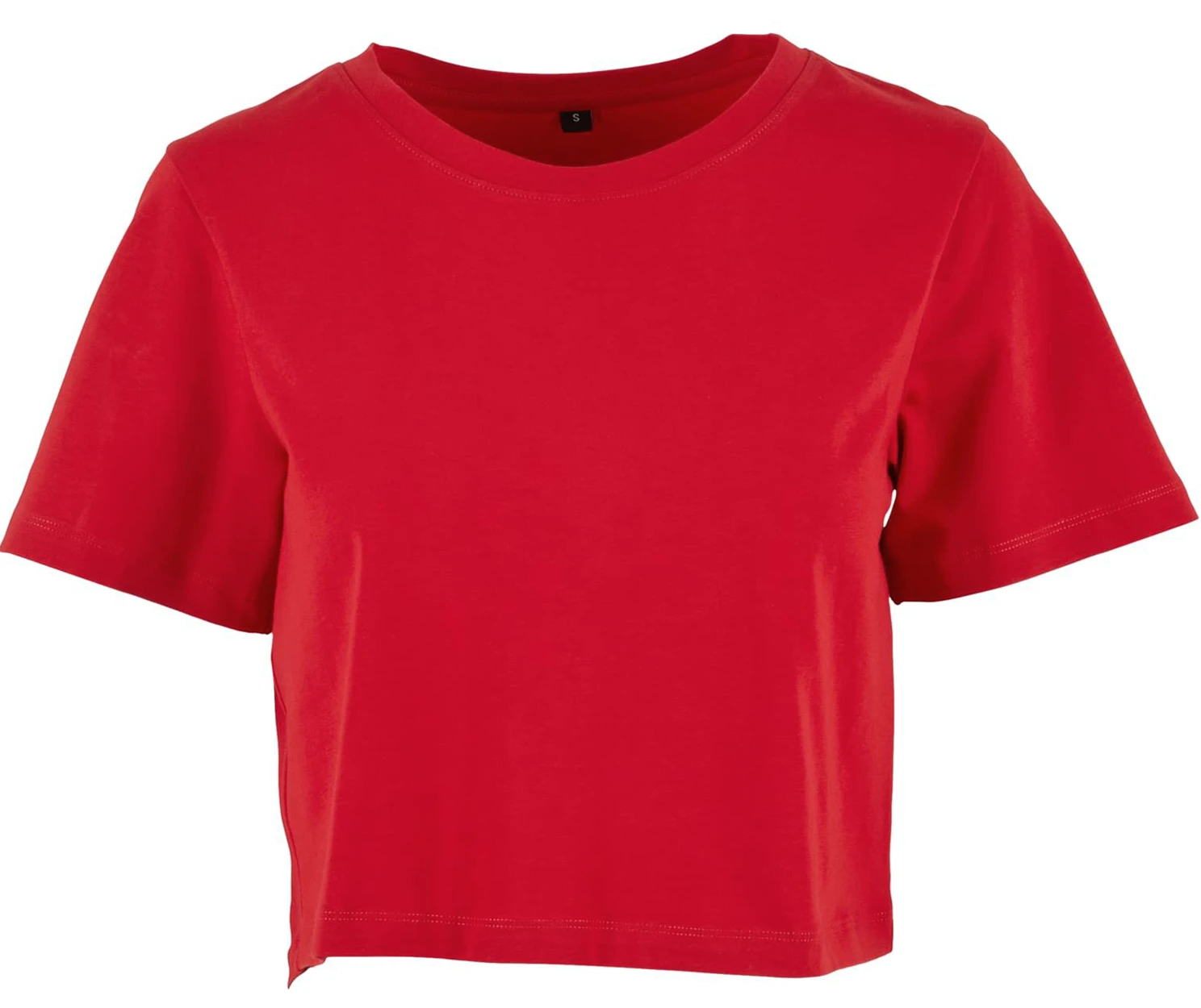 Build Your Brand Ladies Cropped Tee