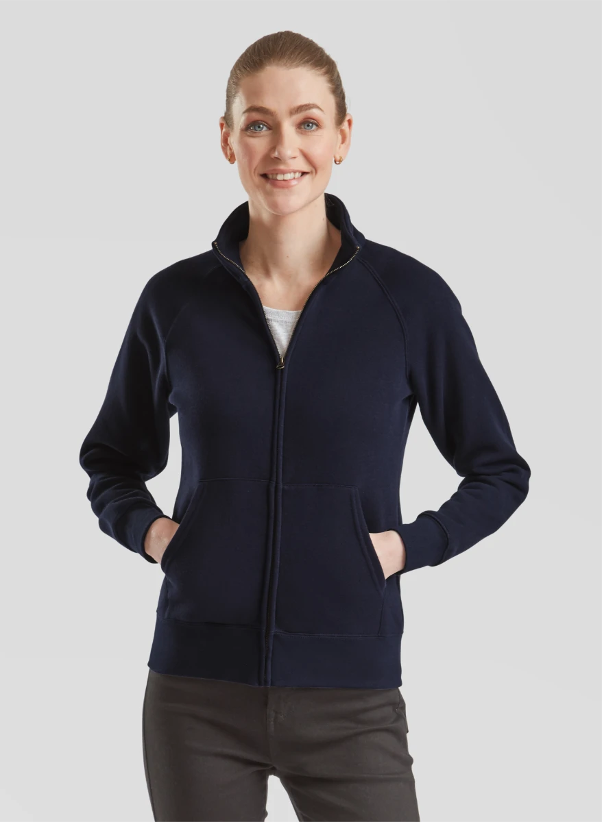 Fruit of the Loom Ladies Premium Sweat Jacket