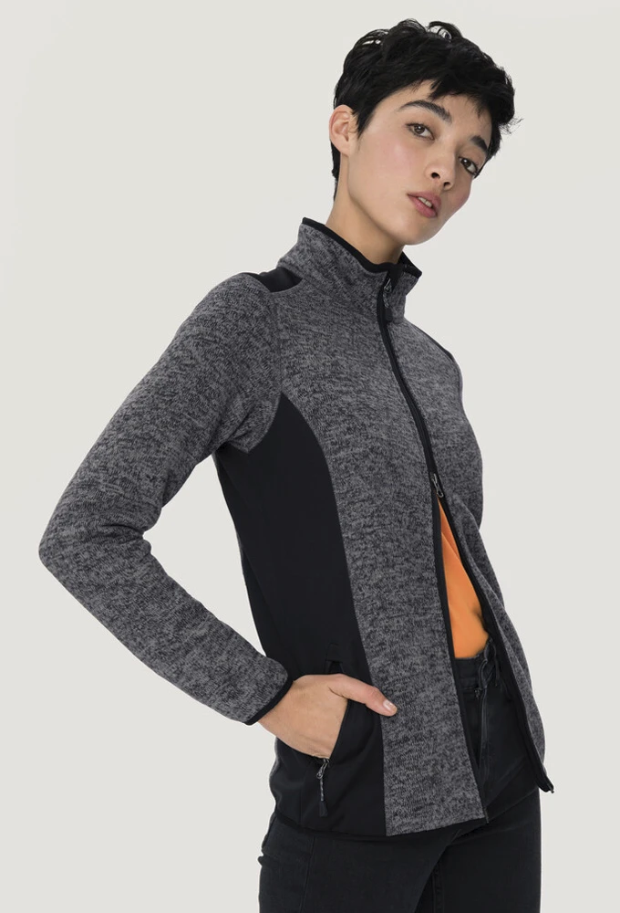 Hakro Ladies Knitfleece Jacket Hakro Ladies Knitfleece Jacket