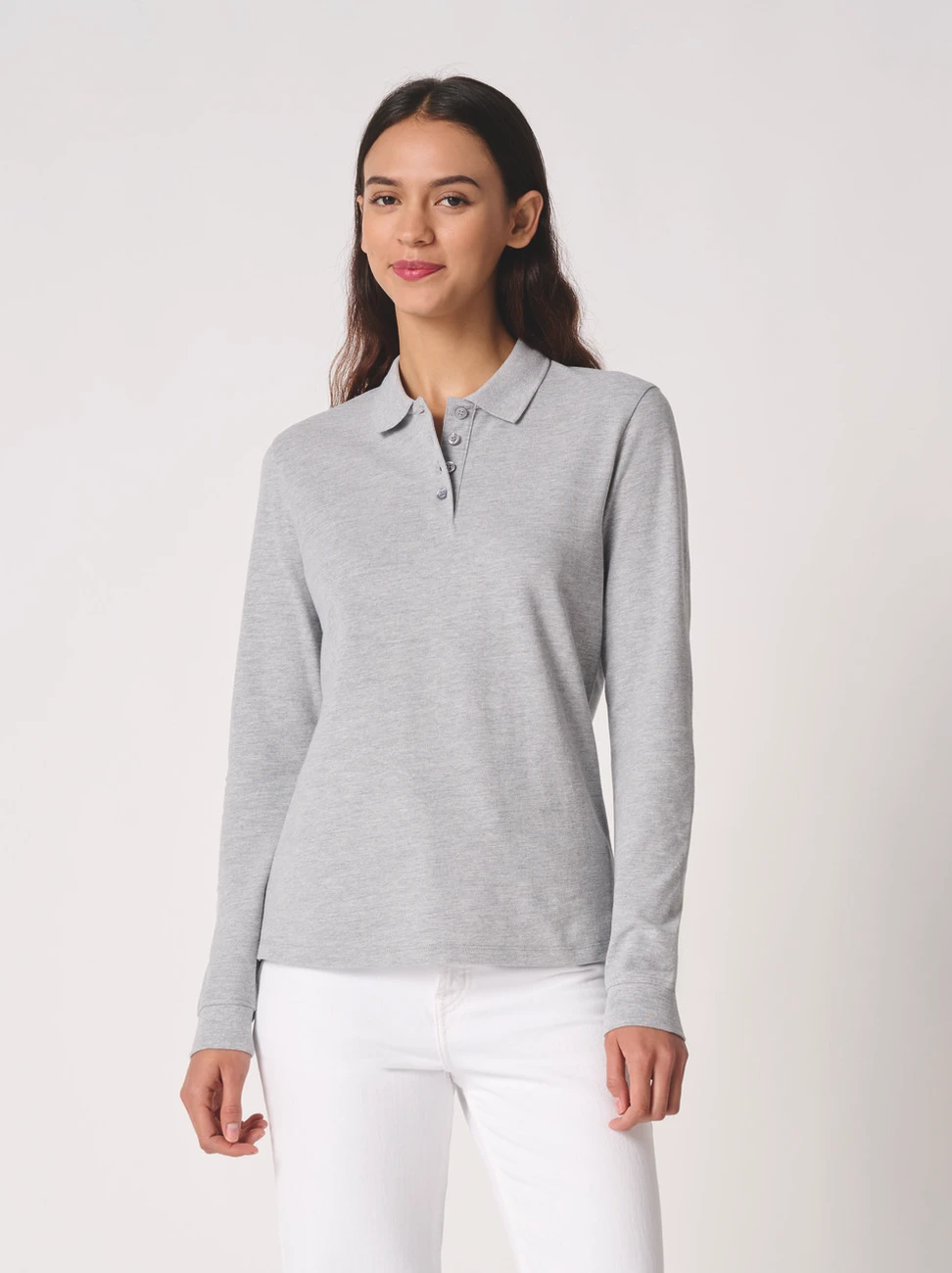 Ideal Basic Ladies Longsleeve Piqué 200 Polo