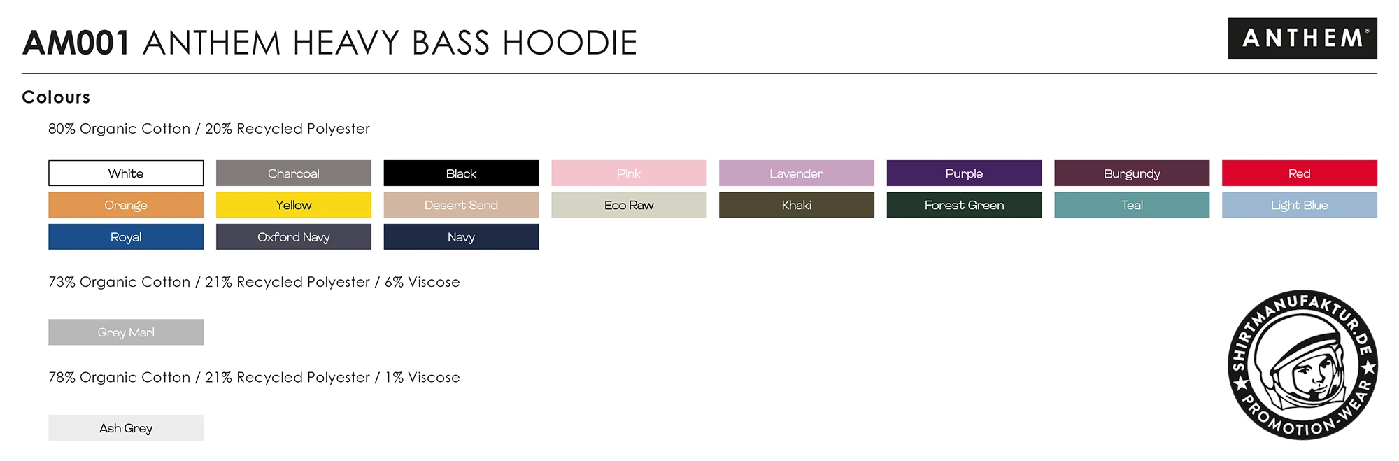 Anthem Mens Hoodie