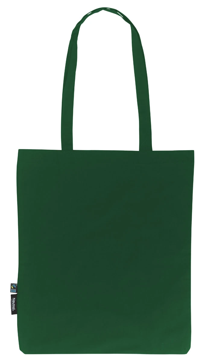 Neutral Shopping Bag With Long Handles