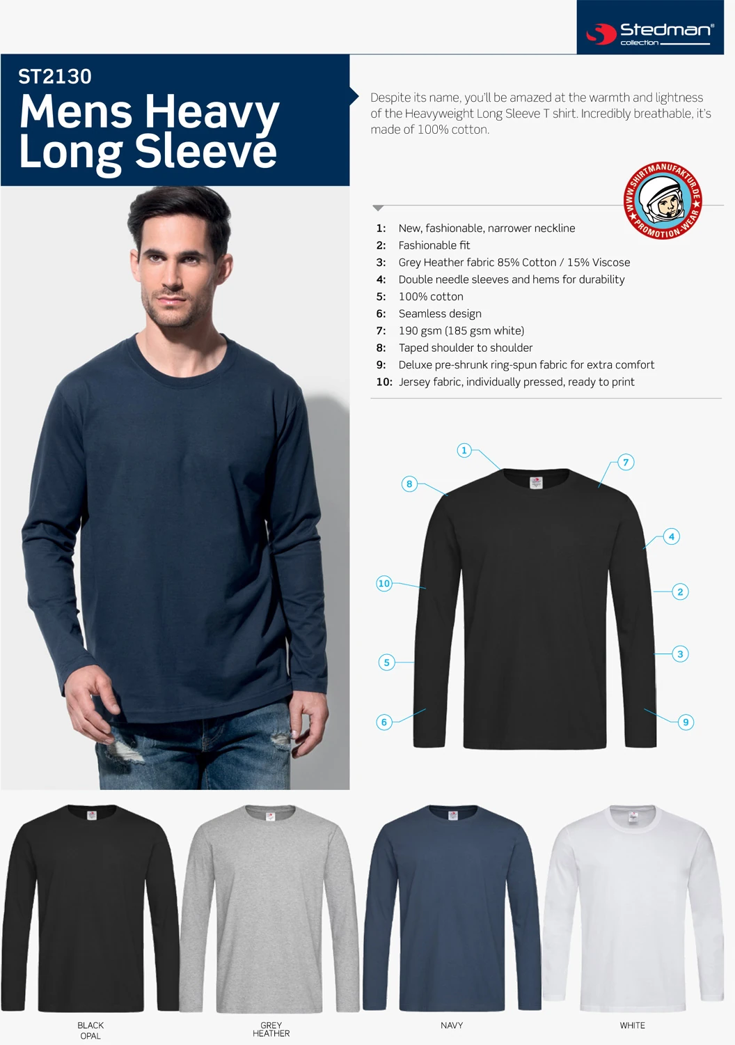 Stedman Comfort Longsleeve