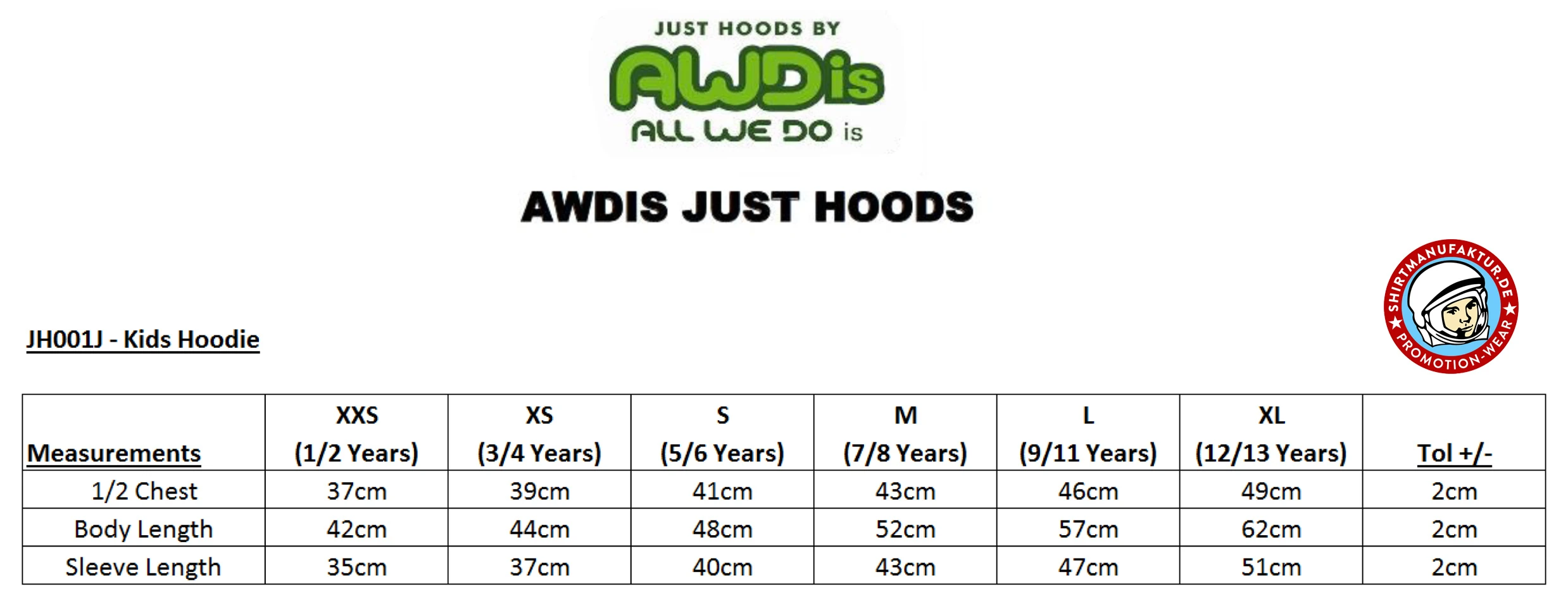 Just Hoods Kids Hoodie