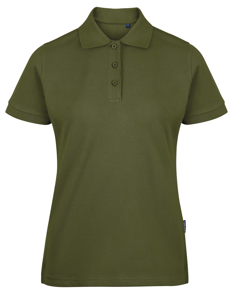 HRM Womens Heavy Polo HRM Womens Heavy Polo