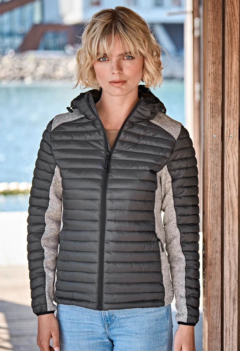 Tee Jays Womens Hooded Outdoor Crossover Jacket
