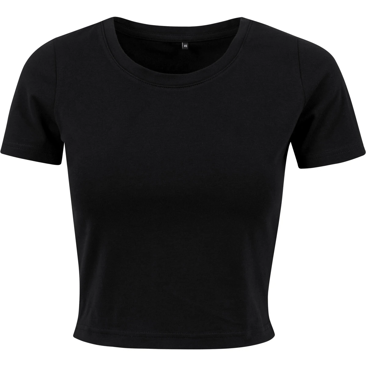 Build Your Brand Ladies Cropped Tee