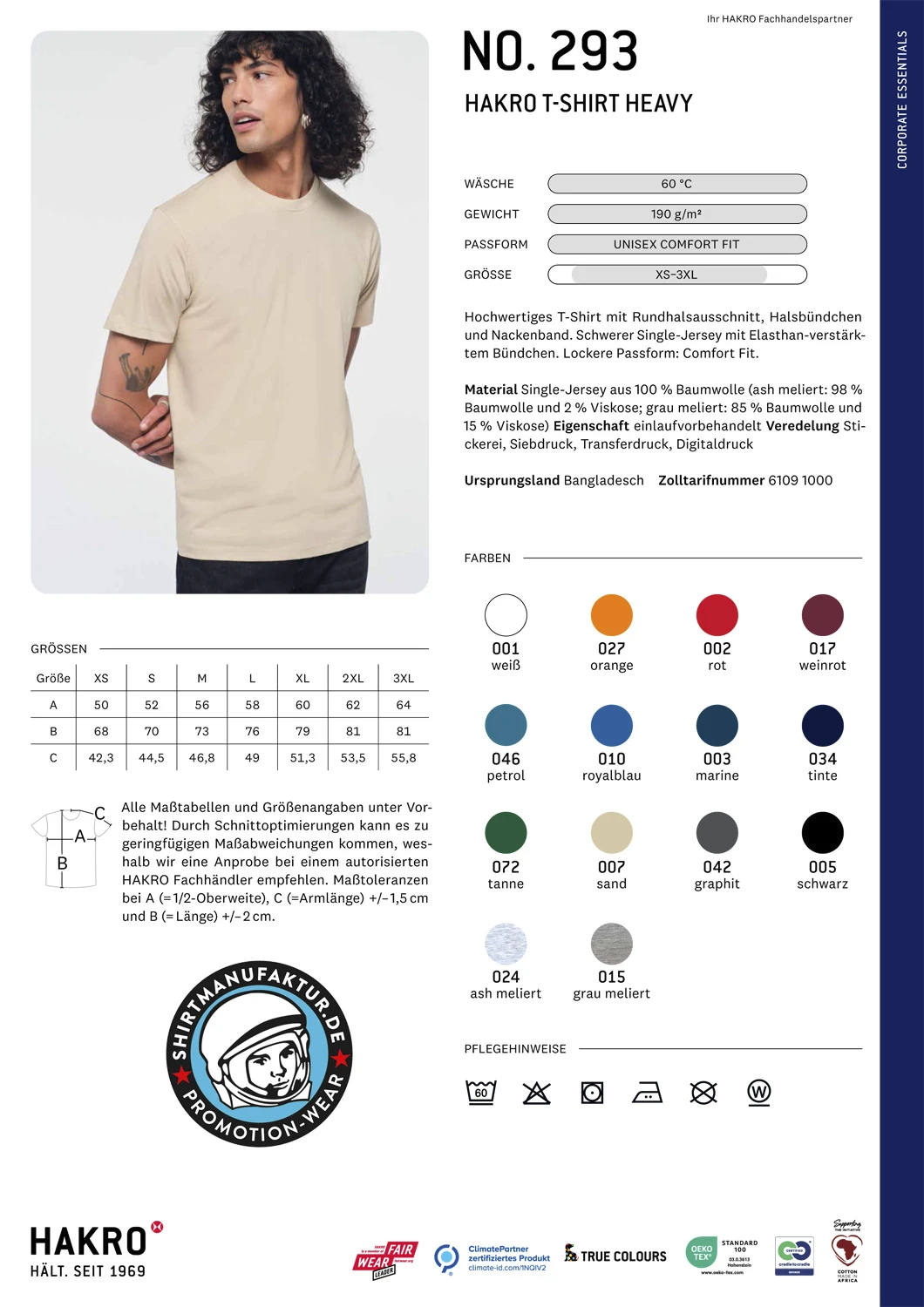 Hakro T-Shirt Heavy