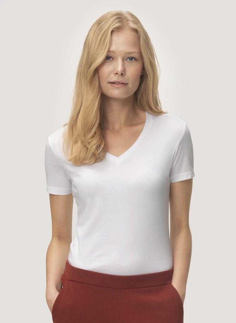 Hakro Ladies V-Shirt Stretch