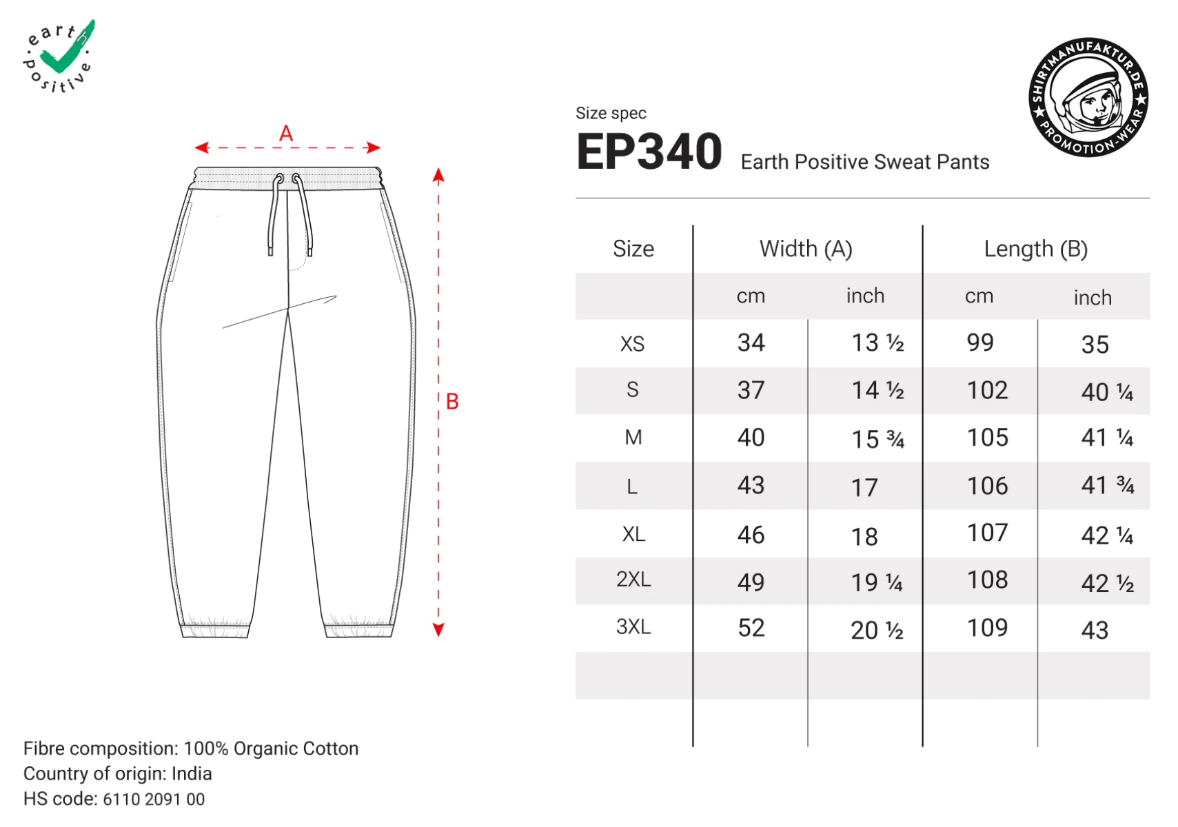 Earth Positive Sweatpants