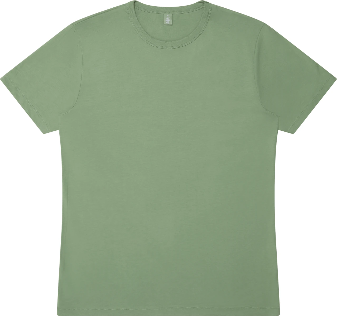 Earth Positive Bamboo shirt BAM01, light grey model-shot