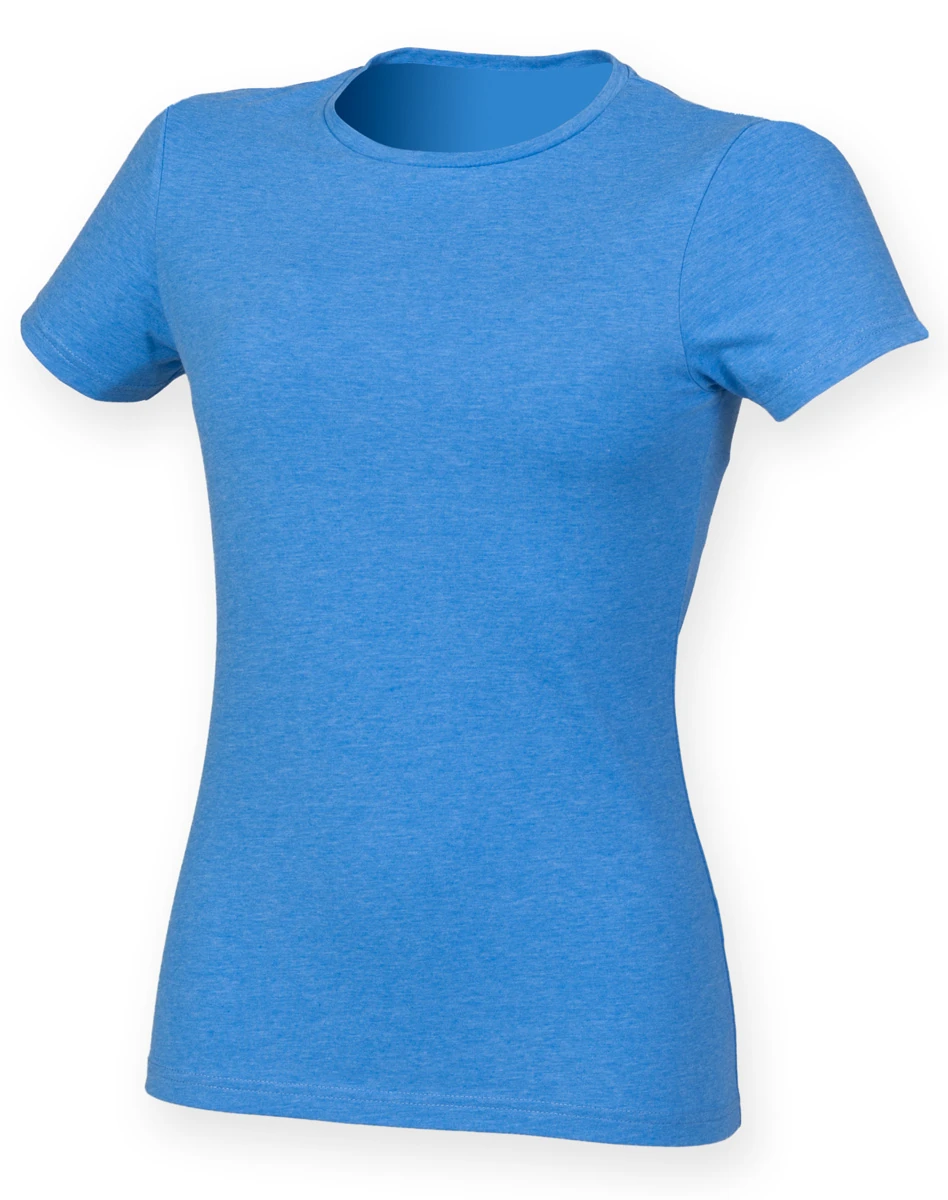 SkinniFit Womens Feel Good Stretch T