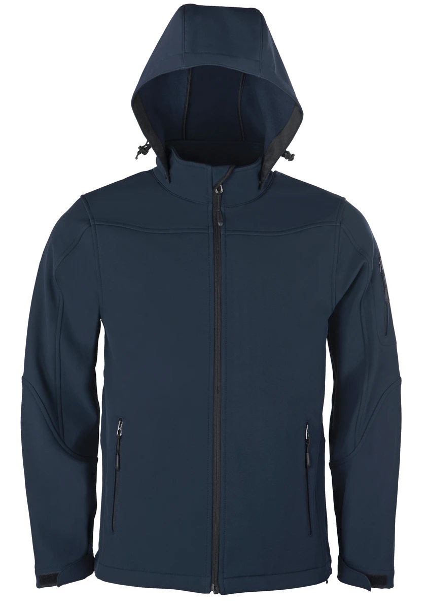 HRM Mens Hooded Softshell Jacket