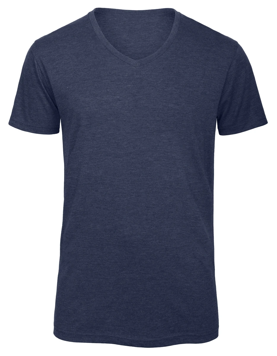 B & C Mens V-Neck Triblend T-Shirt