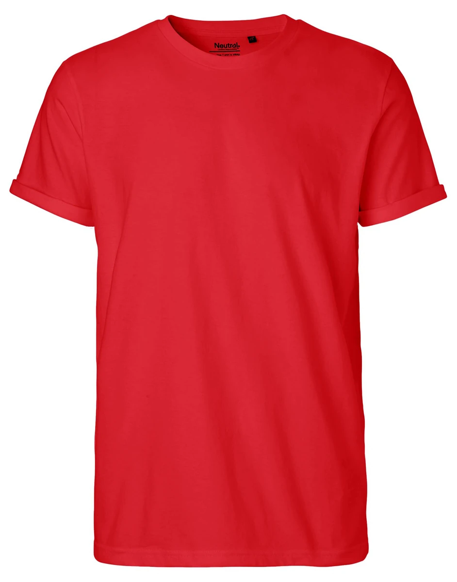 Neutral Mens Roll Up Sleeve T-Shirt