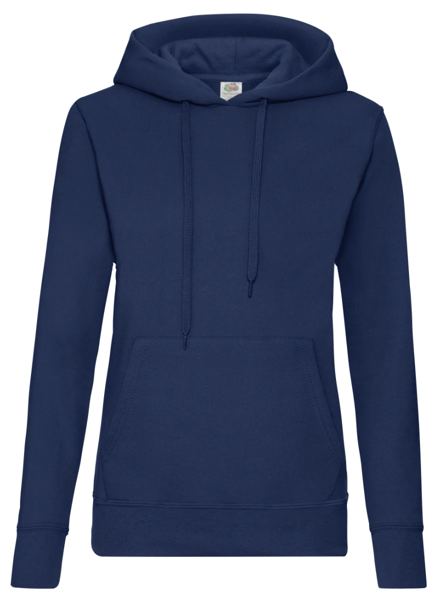 Fruit of the Loom Ladies Classic Hooded Sweat 
