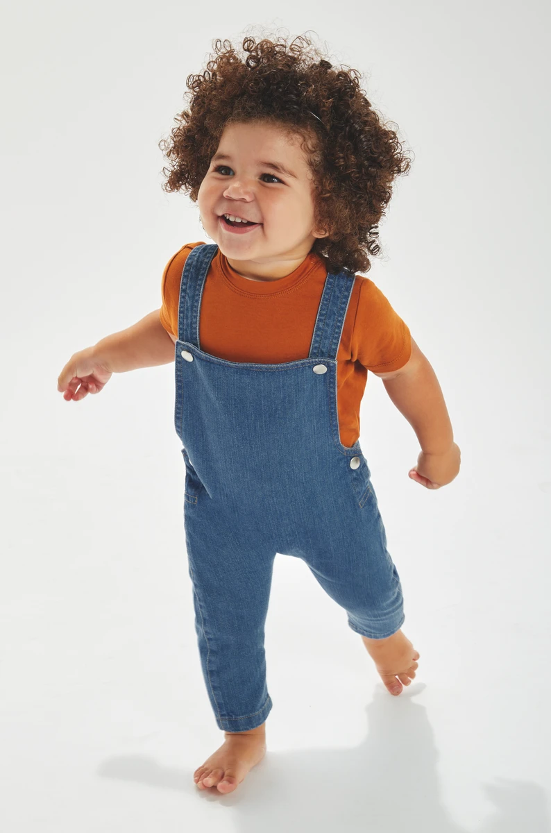 Babybugz Baby Rocks Denim Dungarees