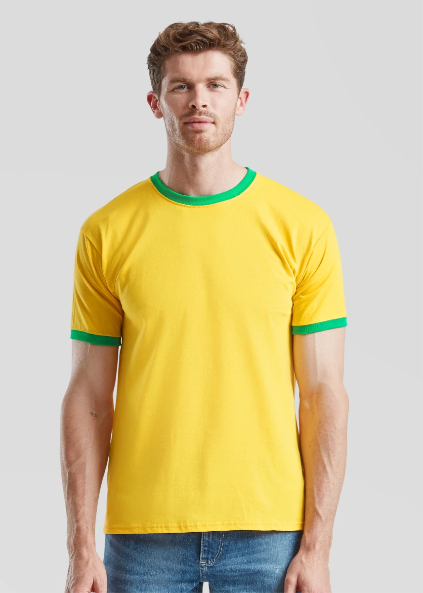 Fruit of the Loom Valueweight Ringer T