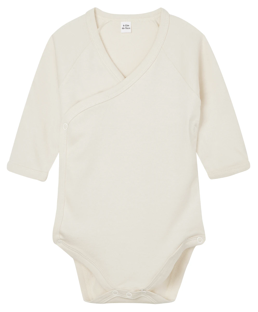 Babybugz Baby Longsleeve Kimono Bodysuit