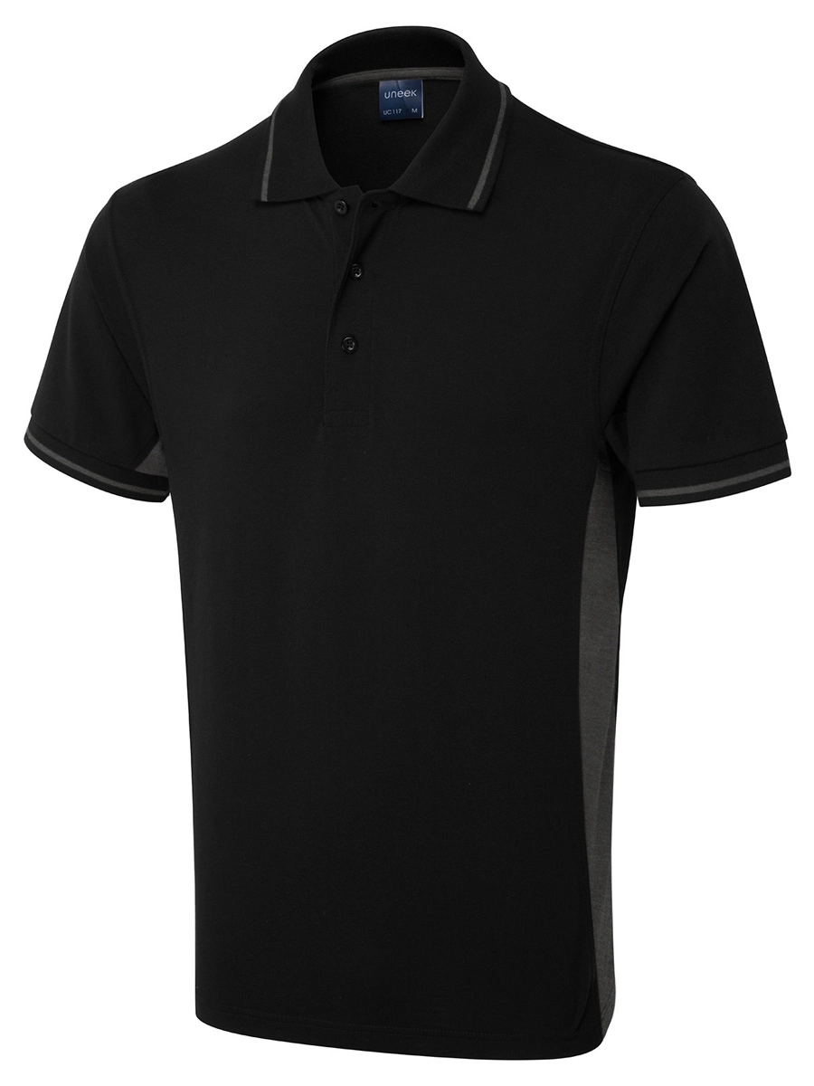 Uneek Two Tone Polo