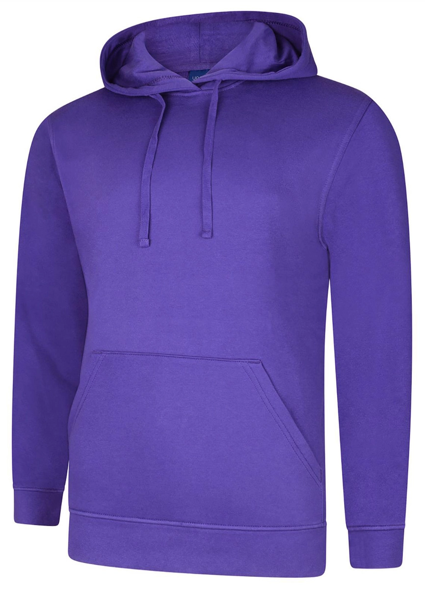 Uneek Deluxe Hooded Sweatshirt
