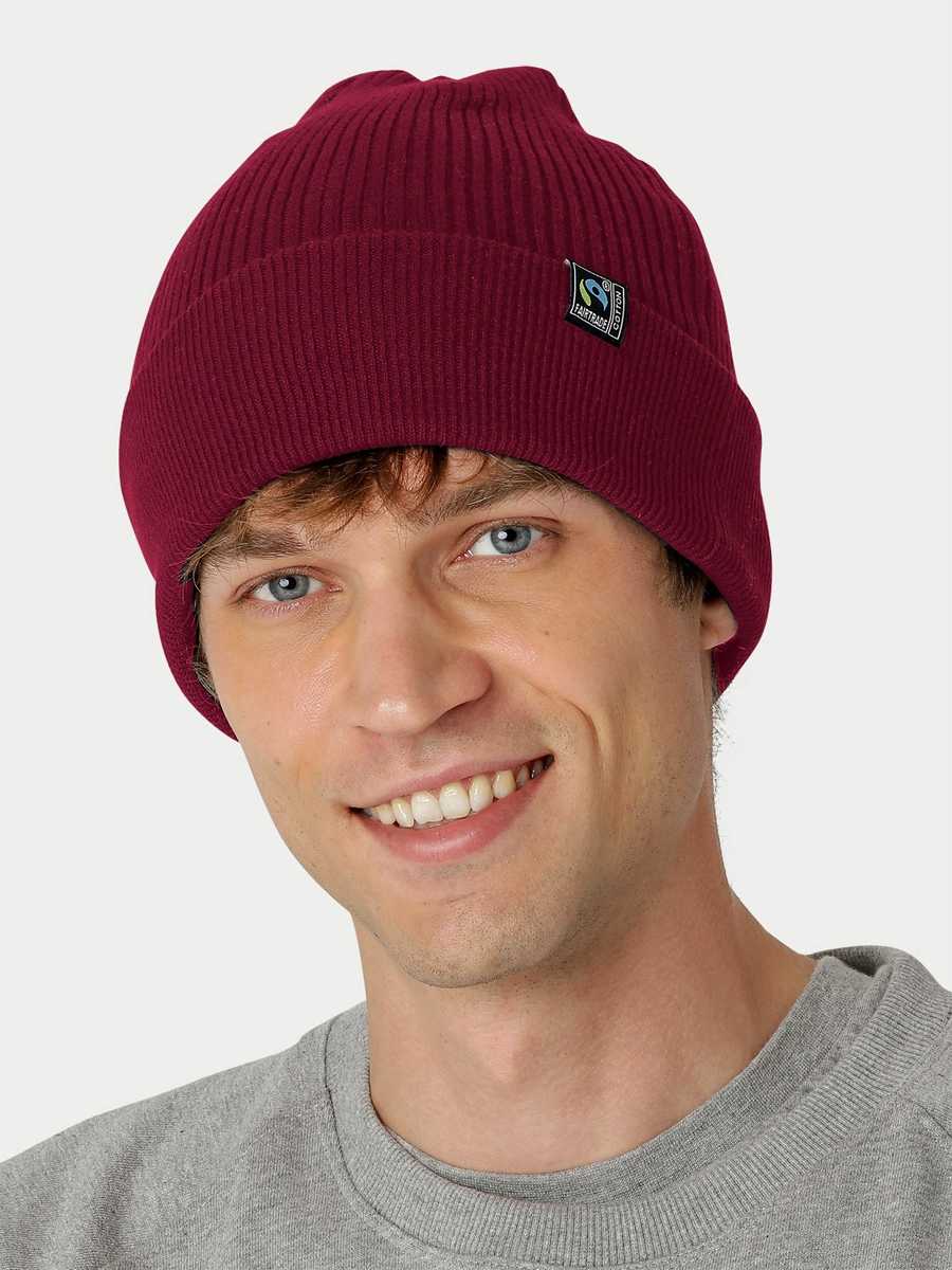Neutral Mixed Knit Beanie