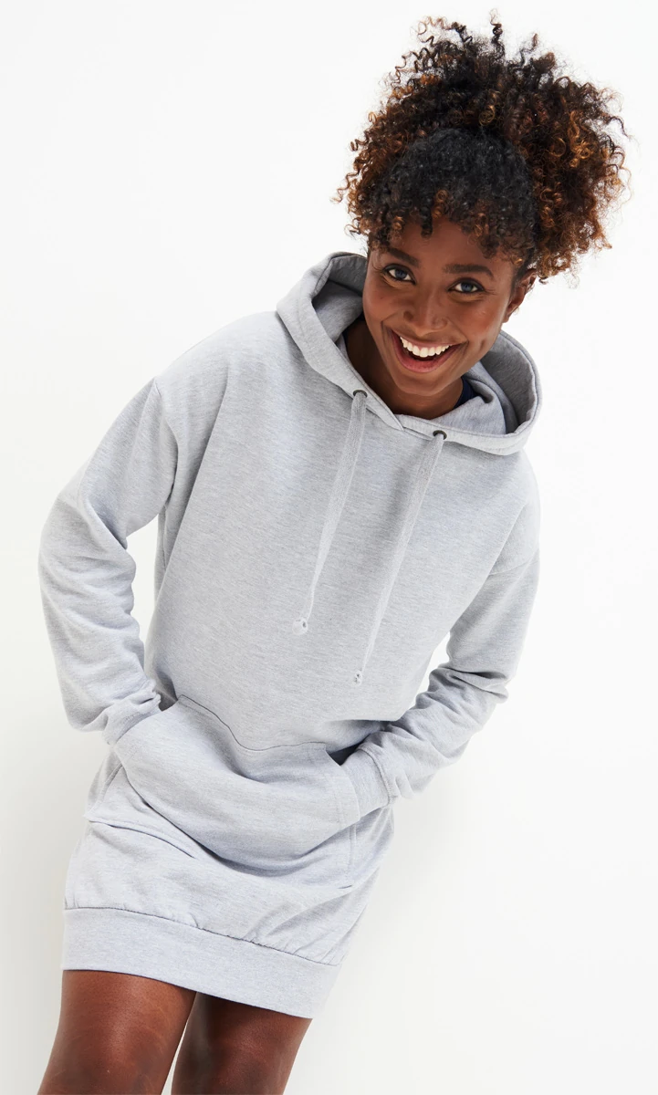 Just Hoods Hoodie Dress