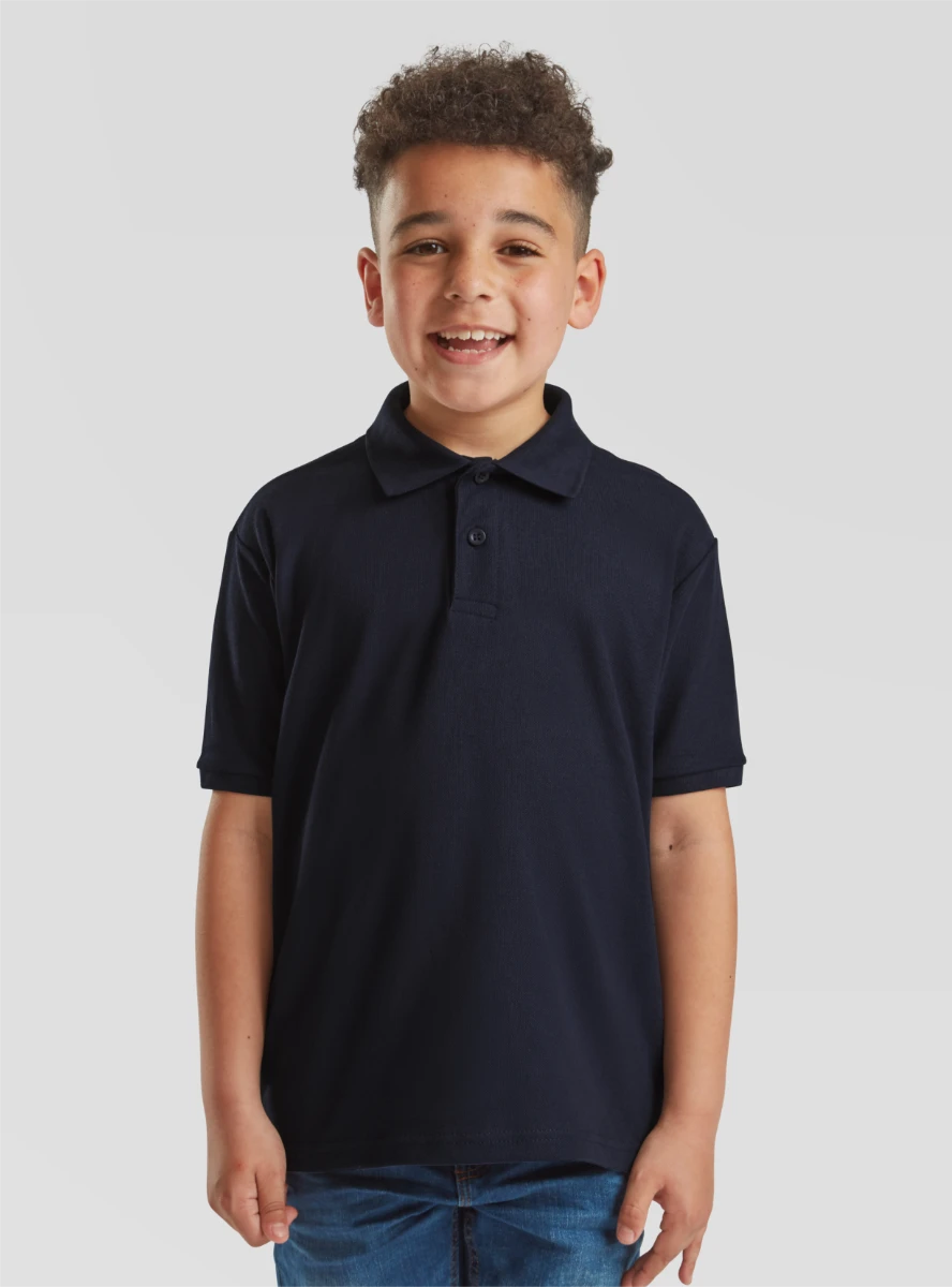 Fruit of the Loom Kids 65/35 Polo