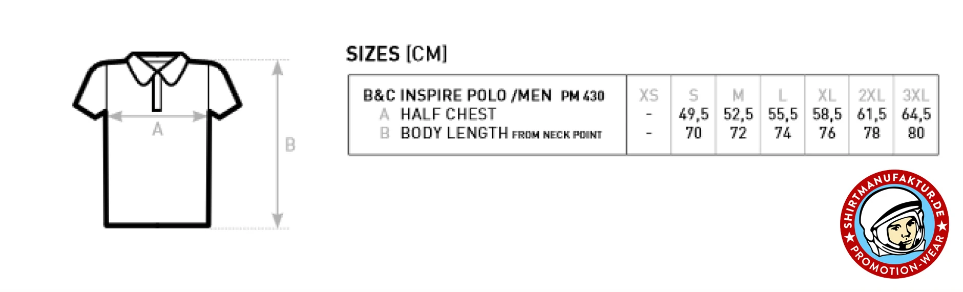 B&C Inspire Polo