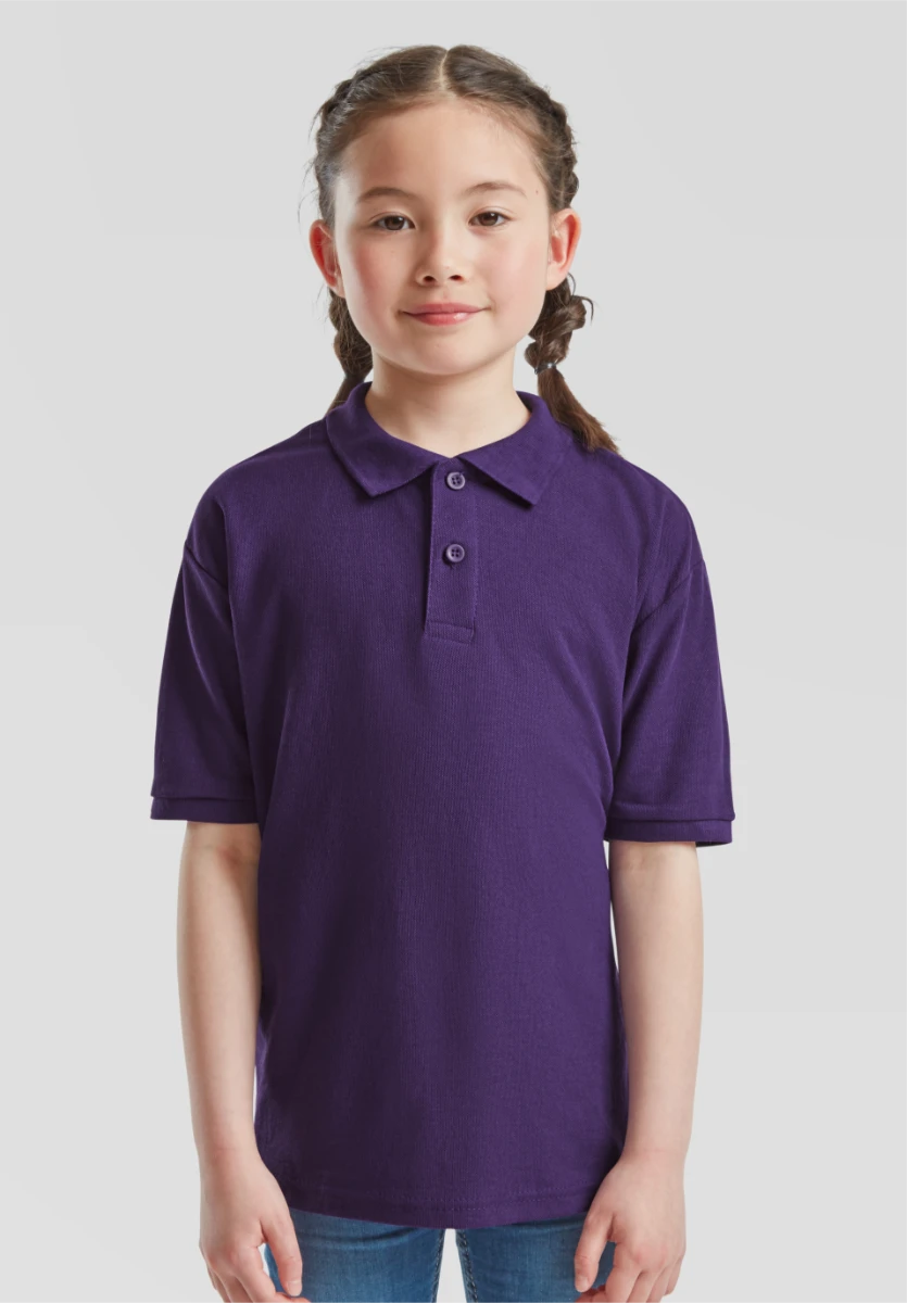 Fruit of the Loom Kids 65/35 Polo