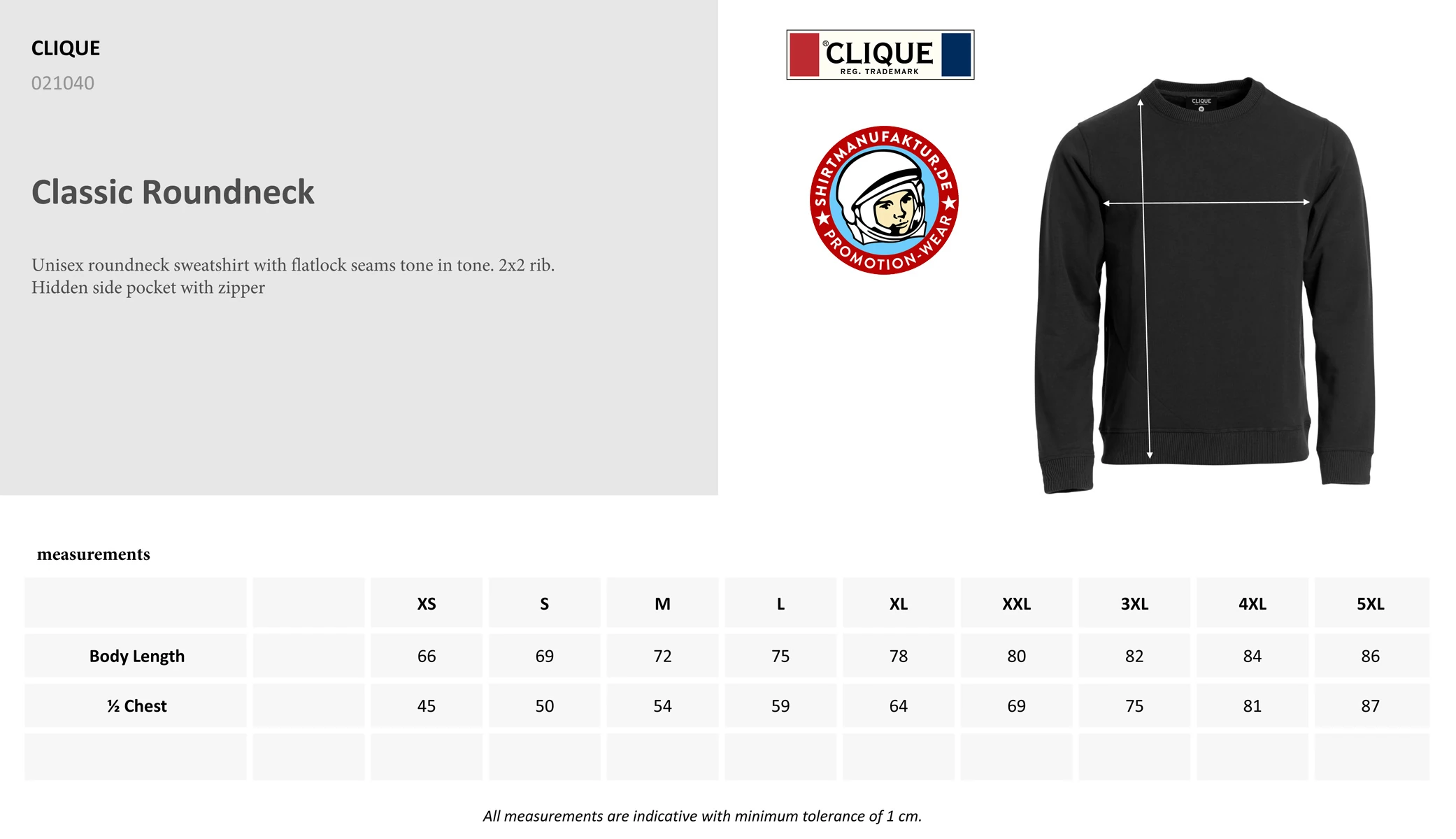 Clique Classic Roundneck