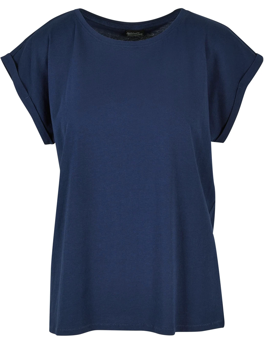 Build Your Brand Ladies Extended Shoulder Tee