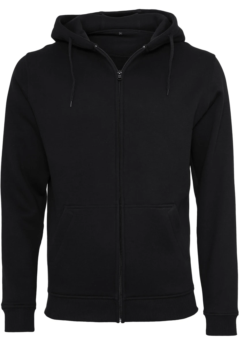 Build Your Brand Heavy Zip Hoody