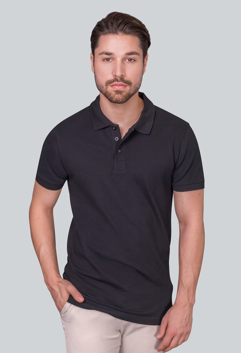 HRM Mens Heavy Stretch Polo