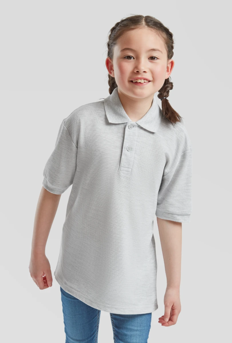 Fruit of the Loom Kids 65/35 Polo