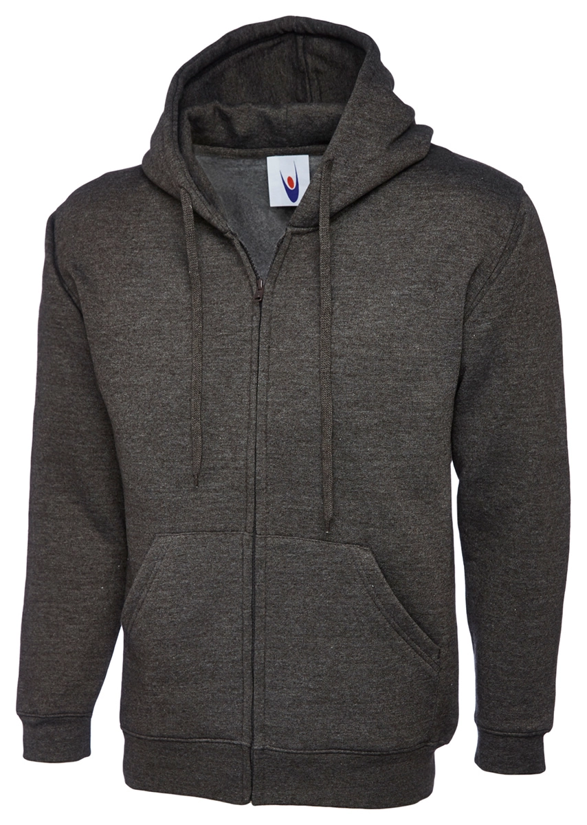 Uneek Classic Full Zip Hooded Sweatshirt